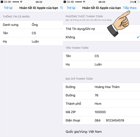 Hướng dẫn cách tạo ID Apple trên iPhone - 16